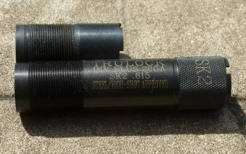 • Flush Fit vs Extended Choke tubes
