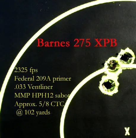 What Barnes For Your Muzzleloader